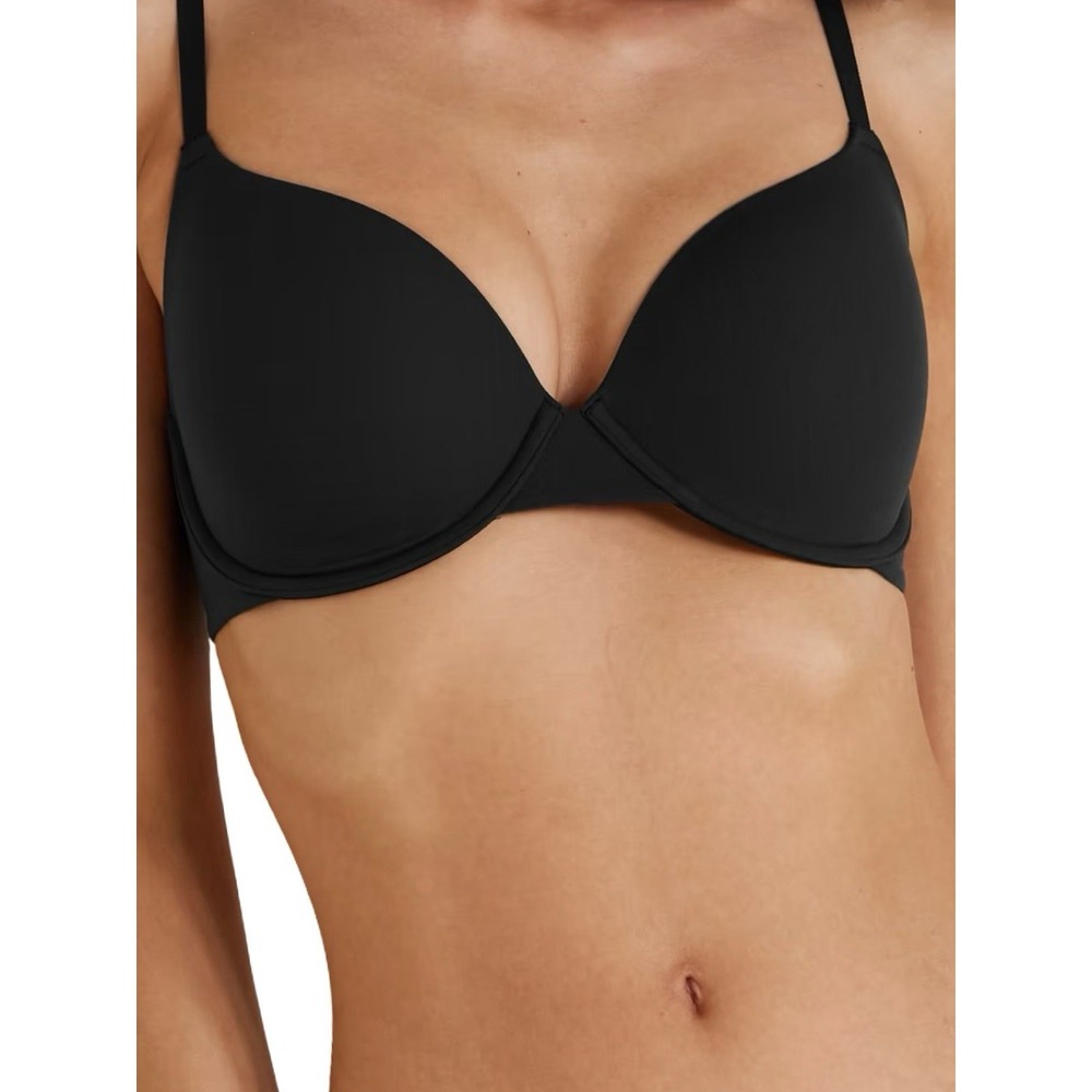 Skims Fits Everybody Tshirt Bra Onyx Black 42DDD BA-DEM-9221 NWT - Picture 2 of 5